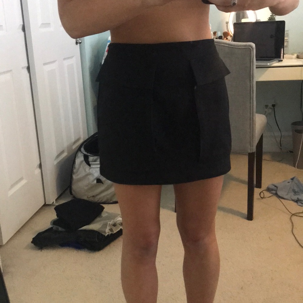 Lush Black Mini Skirt Size Small